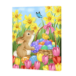 Load image into Gallery viewer, Easter Eggs And Bunny | Jigsaw Puzzle UK
