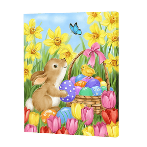 Easter Eggs And Bunny | Jigsaw Puzzle UK