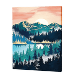 Load image into Gallery viewer, Glaciers At Sunrise | Jigsaw Puzzle UK
