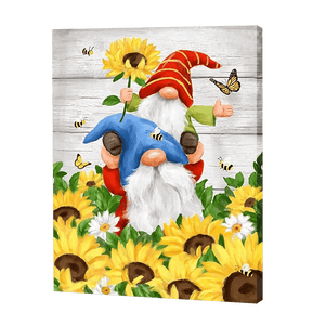 Gnomes With Sunflowers | Jigsaw Puzzle UK