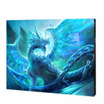 Load image into Gallery viewer, Ice Crystal Dragon Jigsaw Puzzle UK
