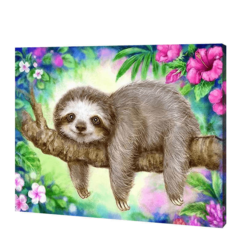 Lazy Sloth In Jungle | Jigsaw Puzzle UK