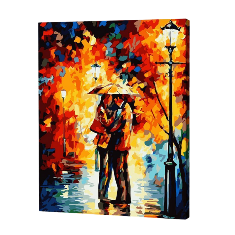 Lovers in the Rain | Jigsaw Puzzle UK
