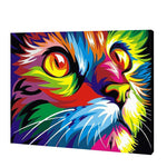 Load image into Gallery viewer, Multicolor Cat | Jigsaw Puzzle UK 
