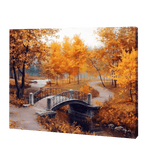 Load image into Gallery viewer, Orange Trees And Bridge | Jigsaw Puzzle UK
