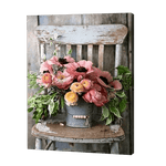 Load image into Gallery viewer, Pink Flowers In A Bucket | Jigsaw Puzzle UK
