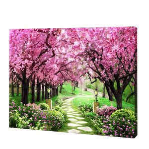 Pink Blossom Trees | Jigsaw Puzzle UK