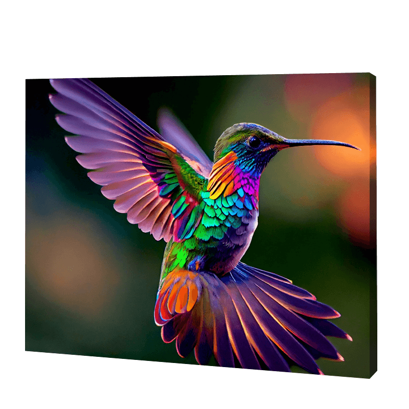 Rainbow Humming Bird | Jigsaw Puzzle UK