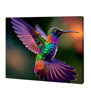 Rainbow Humming Bird | Jigsaw Puzzle UK