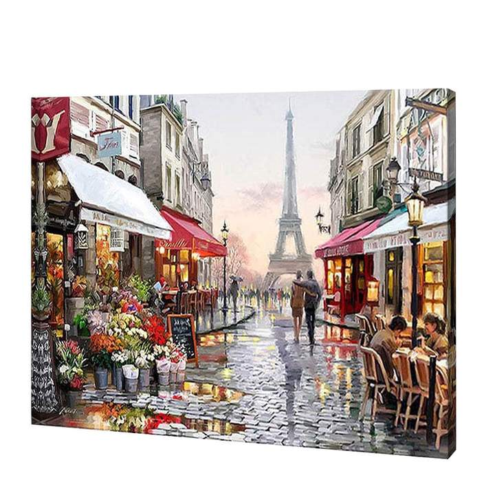 Rainy in Paris Jigsaw Puzzle UK