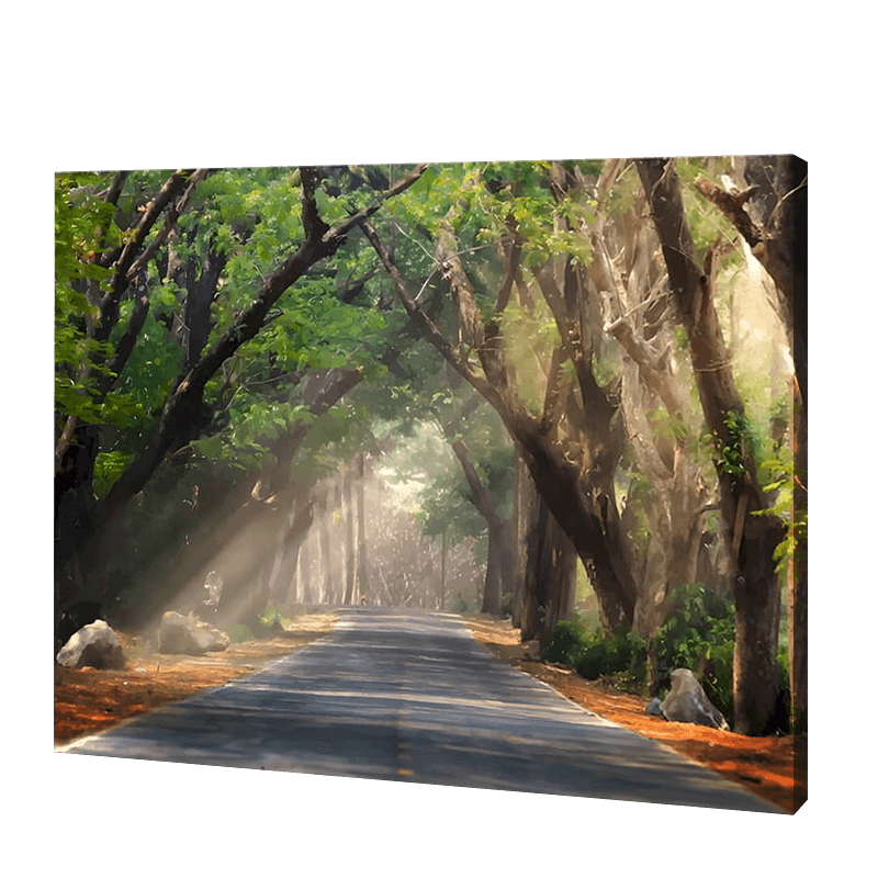 Road Covered With Trees | Jigsaw Puzzle UK