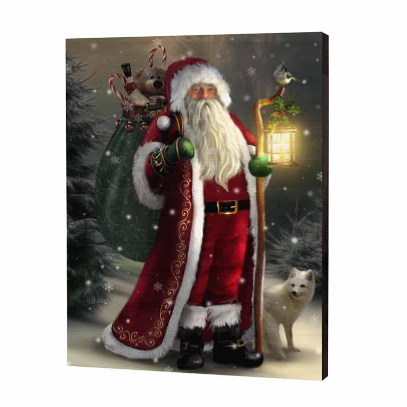 Santa In the Forest Jigsaw Puzzle UK