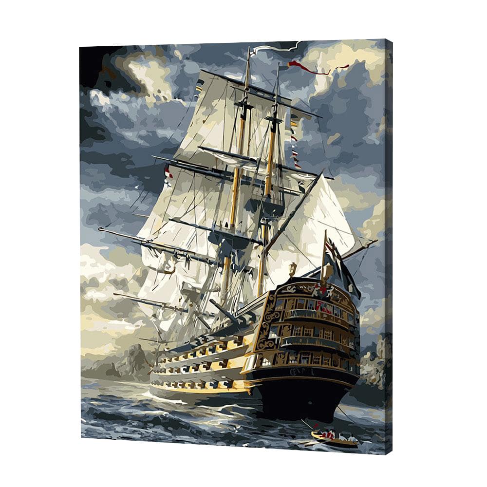 Ship at Stormy Sea | Jigsaw Puzzle UK