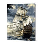 Load image into Gallery viewer, Ship at Stormy Sea | Jigsaw Puzzle UK
