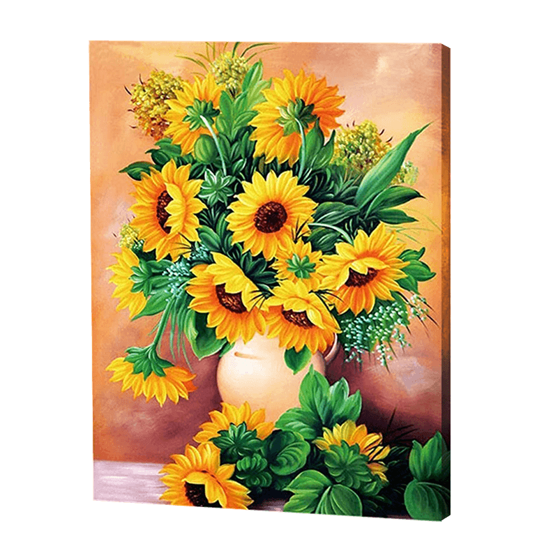 Sunflowers In A Vase | Jigsaw Puzzle UK