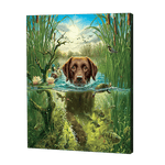 Load image into Gallery viewer, Swimming Dog | Jigsaw Puzzle UK
