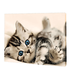 Load image into Gallery viewer, The Kitten With Blue Eyes | Jigsaw Puzzle UK
