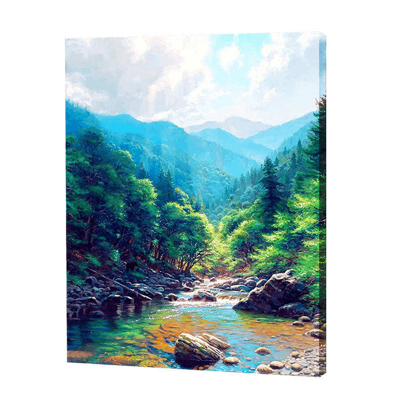 The Mountain And Trees | Jigsaw Puzzle UK