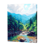 Load image into Gallery viewer, The Mountain And Trees | Jigsaw Puzzle UK
