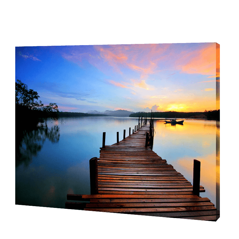 The Bridge On Lake | Jigsaw Puzzle UK