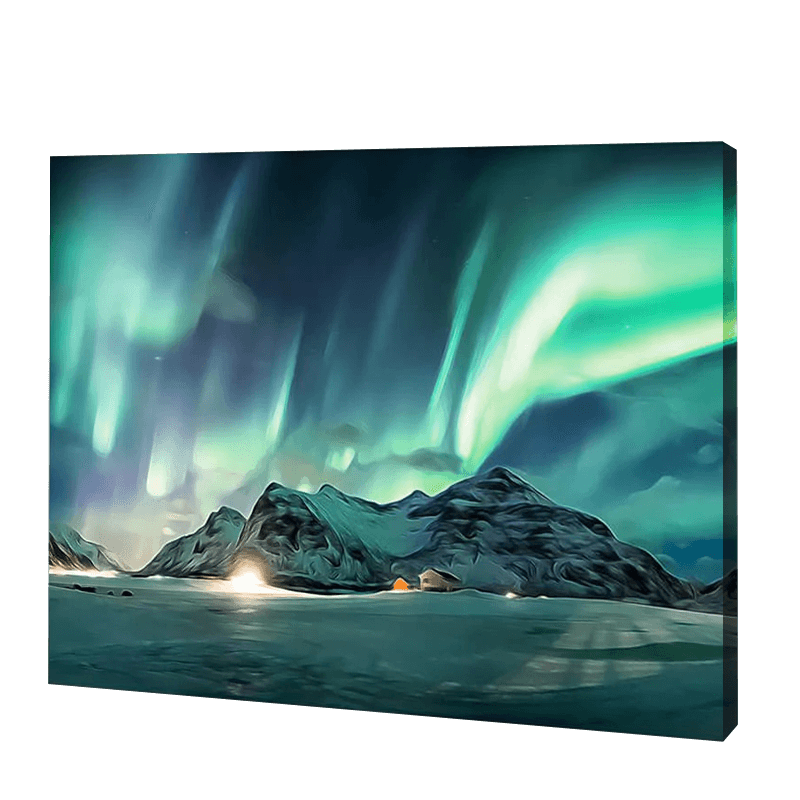 The Night View At Glaciers | Jigsaw Puzzle UK