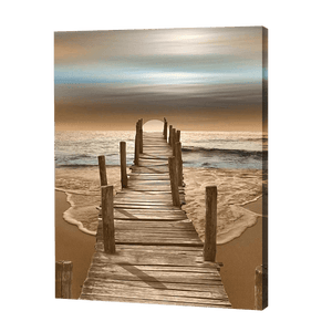 The Beach At Sunset | Jigsaw Puzzle UK