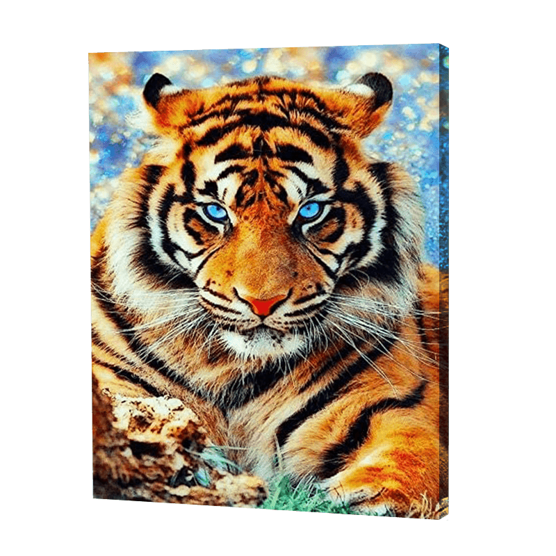 Tiger With Blue Eyes | Jigsaw Puzzle UK