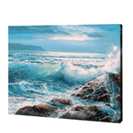 Load image into Gallery viewer, Waves Crashing | Jigsaw Puzzle UK
