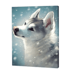 Load image into Gallery viewer, White Wolf In Snow | Jigsaw Puzzle UK
