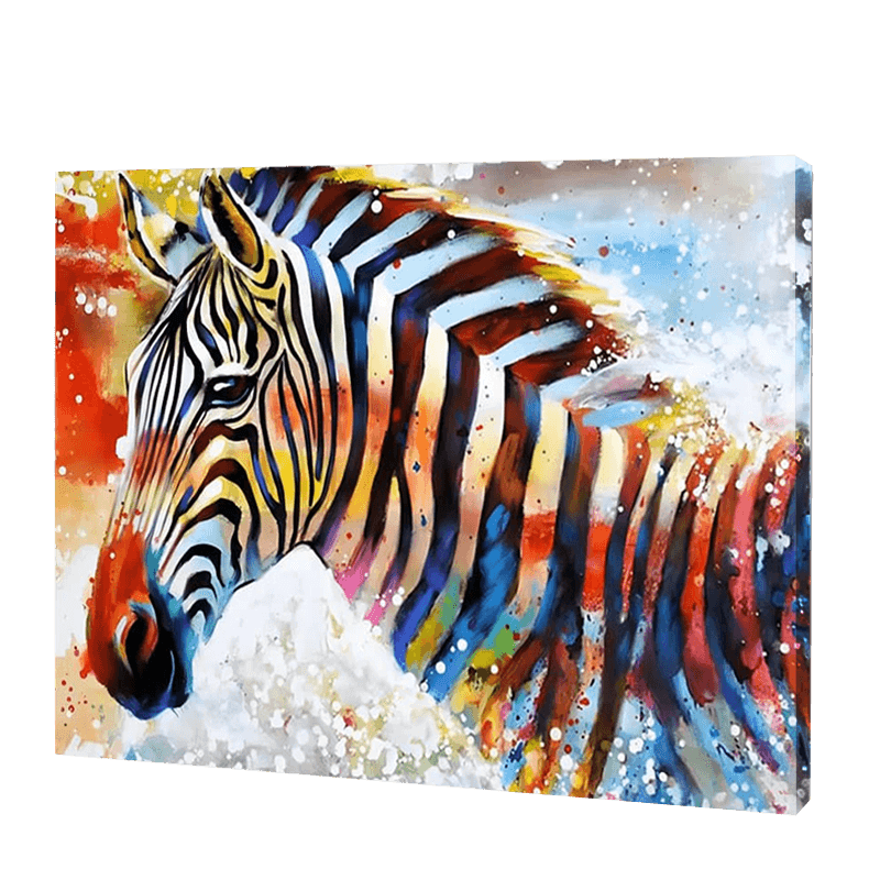 Colorful Zebra | Jigsaw Puzzle UK