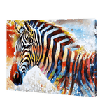 Load image into Gallery viewer, Colorful Zebra | Jigsaw Puzzle UK
