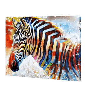 Colorful Zebra | Jigsaw Puzzle UK